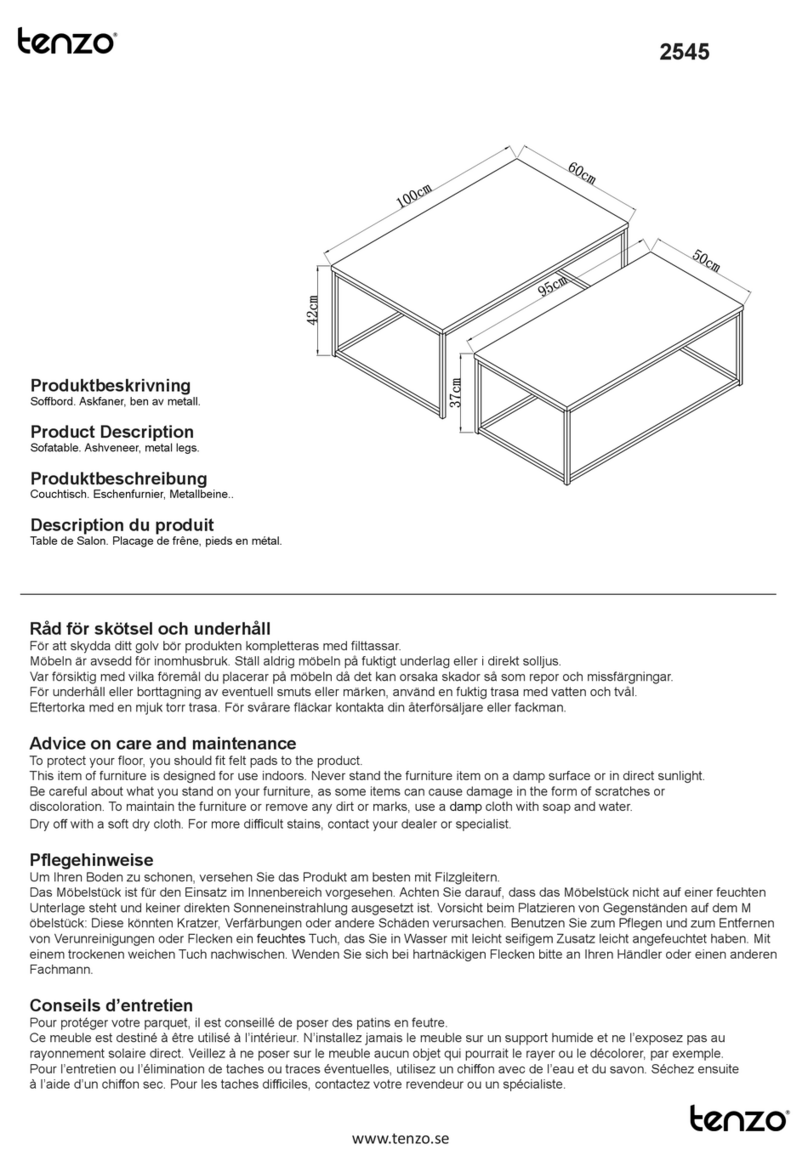 Tenzo 2545 Technical specifications