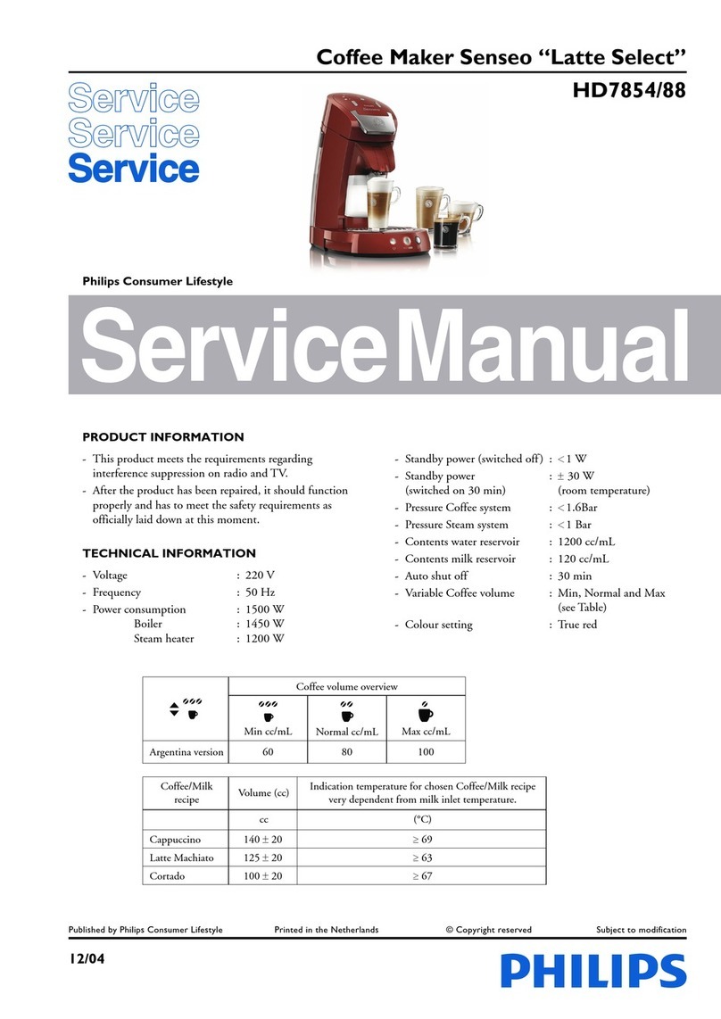 Philips Senseo Latte Select User manual