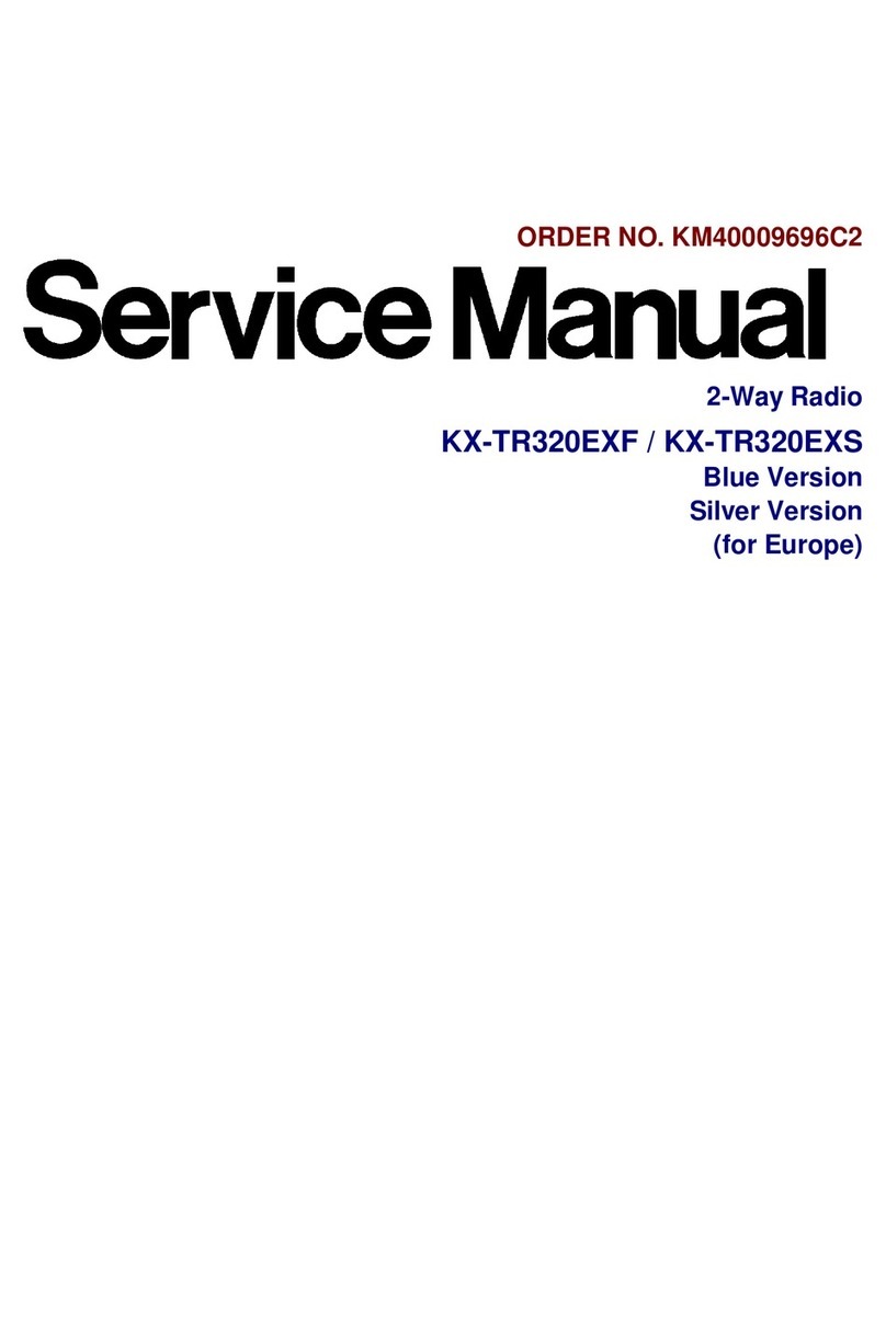 Panasonic KX-TR320EXF User manual