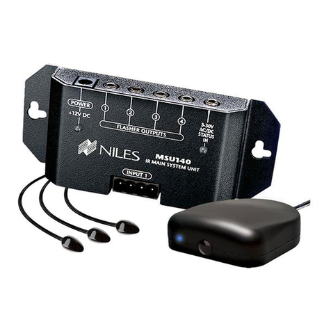 Niles REMOTE CONTROL ANYWHERE! RCA-TT2 User manual Niles REMOTE CONTROL ANYWHERE! RCA-TT2 User manual