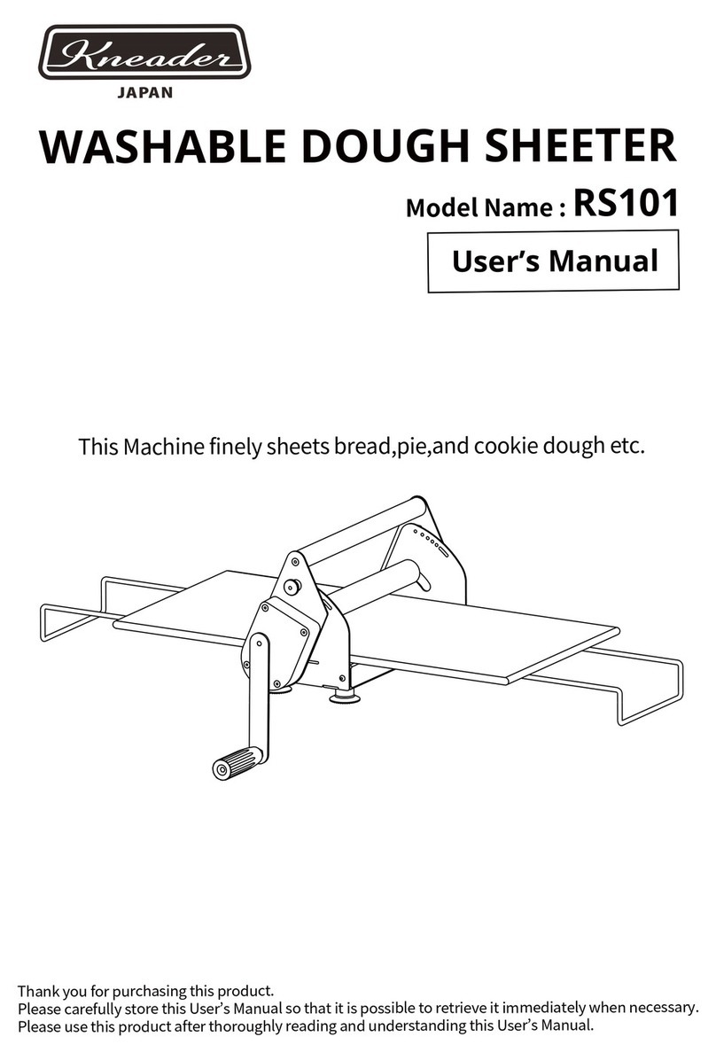 Kneader RS101 user manual