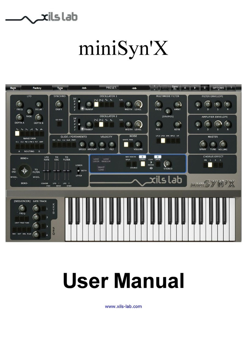 Xils lab miniSyn'X user manual