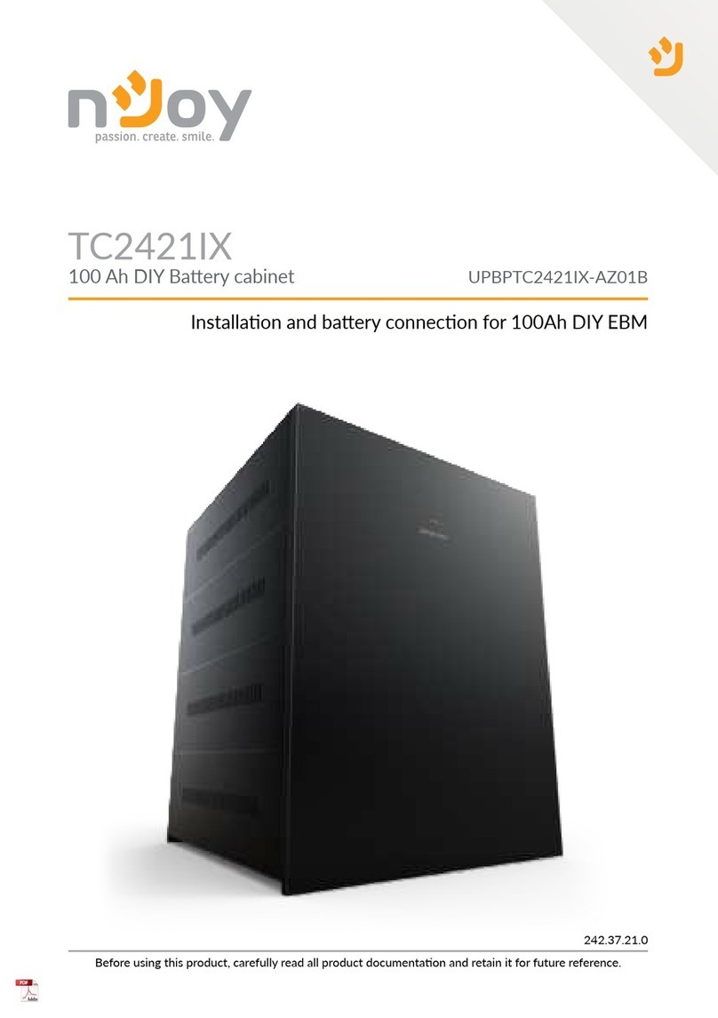 Njoy TC2421IX User manual