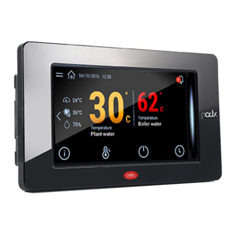 Carel pGD 7 Series User manual