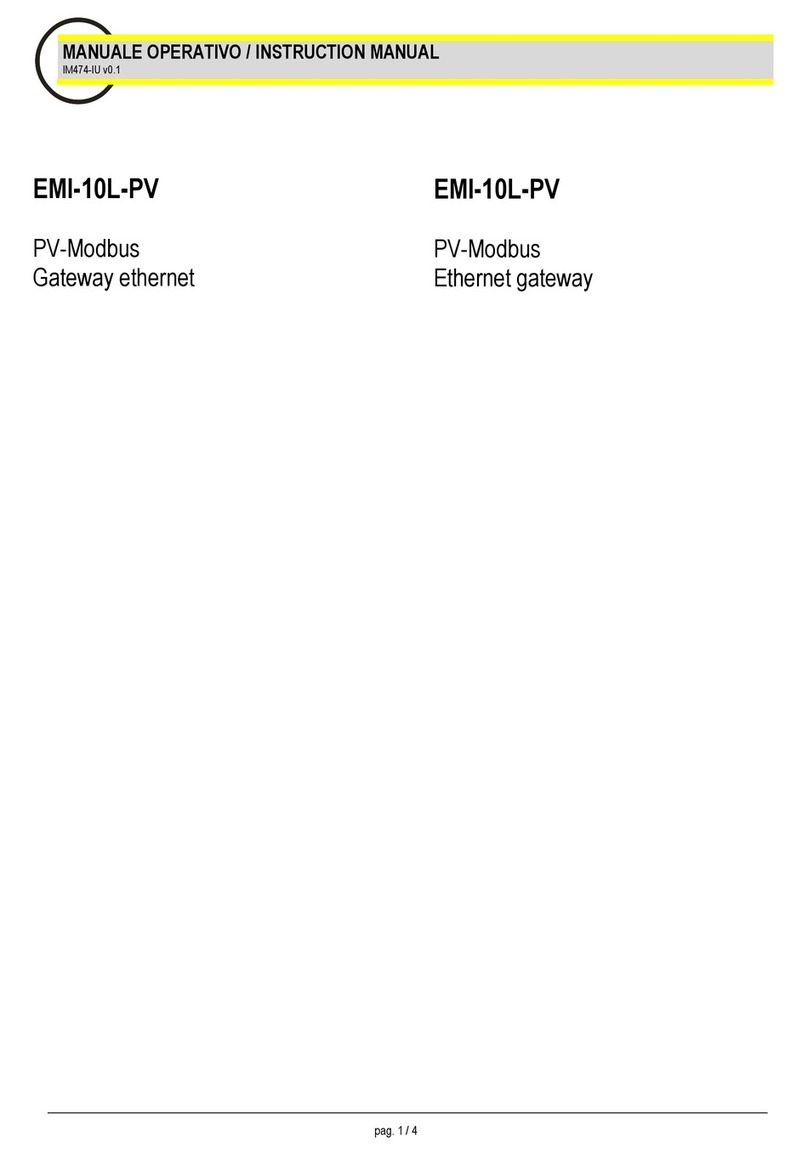 Contrel EMI-10L-PV User manual