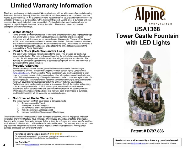 Alpine USA1368 quick start guide