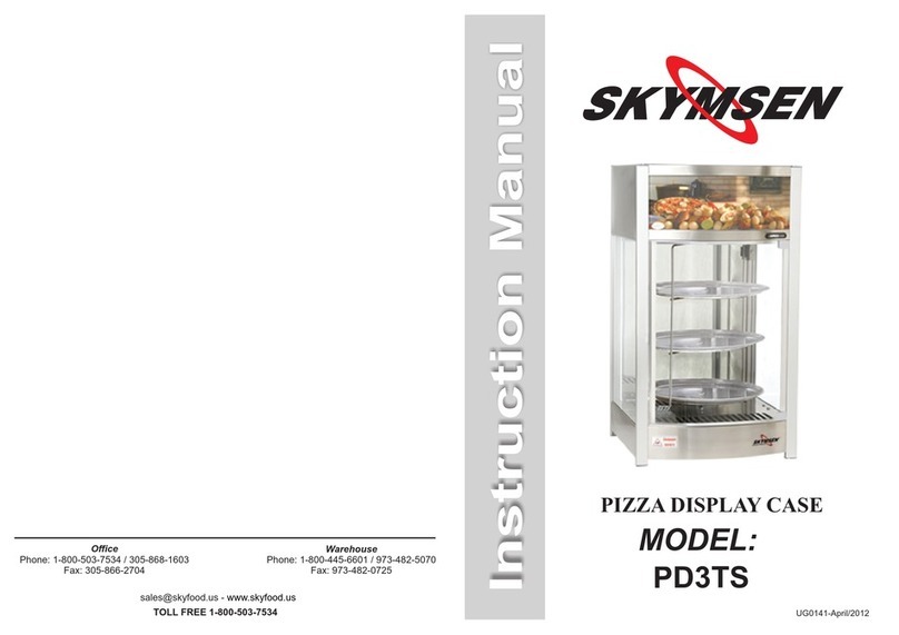 Skymsen PD3TS instruction manual