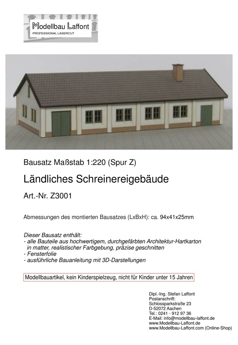 Modellbau Laffont Z3001 Assembly instructions