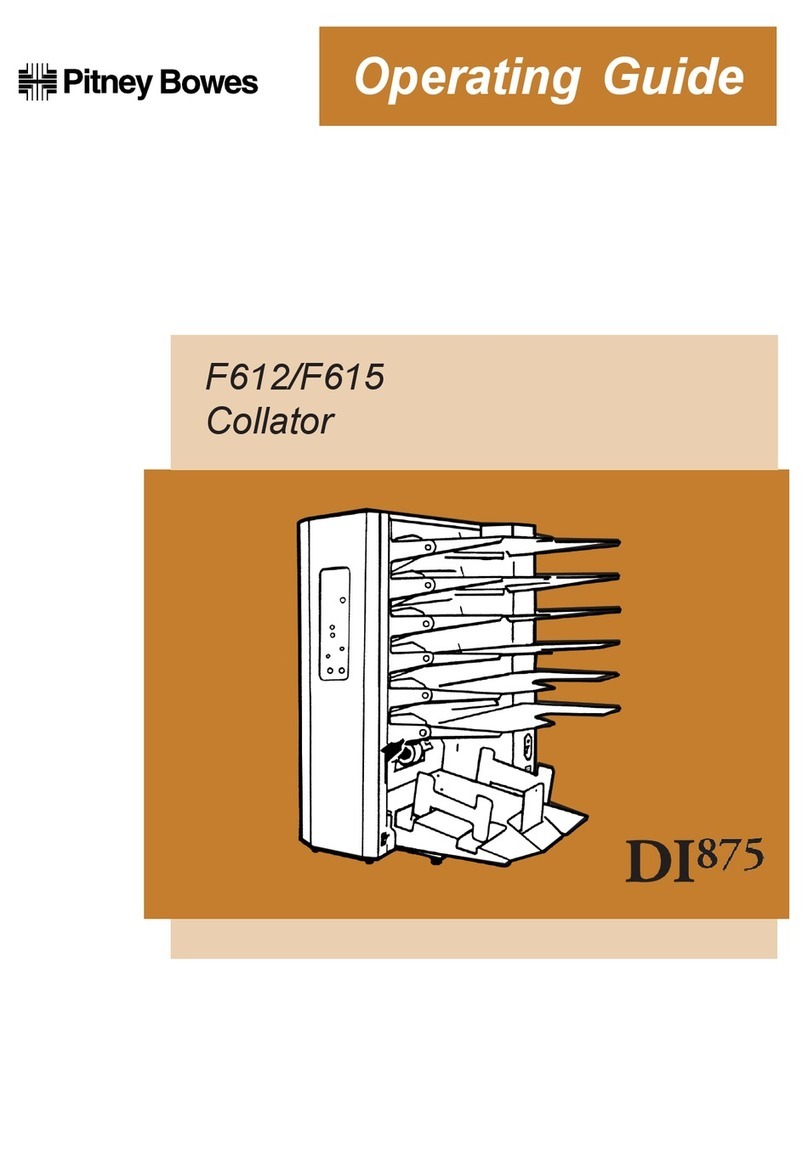 Pitney Bowes F612 operating guide