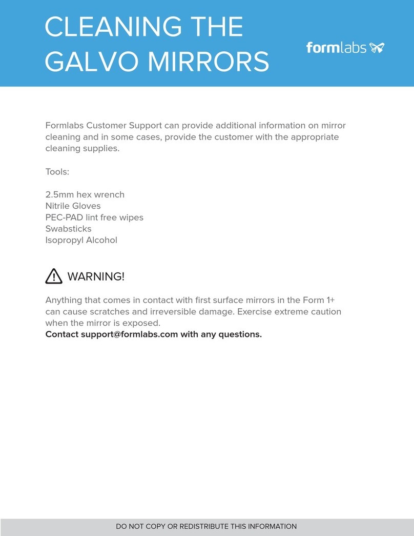 formlabs GALVO CLEANING