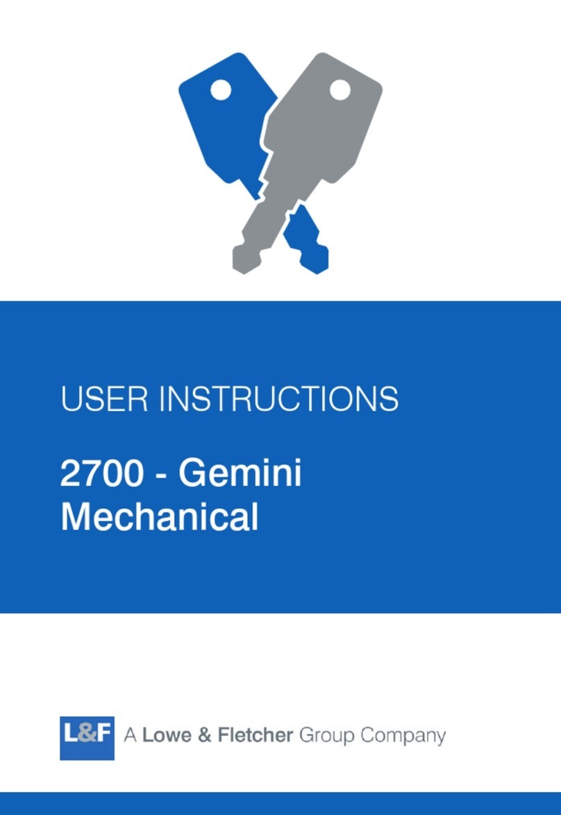 Lowe & Fletcher Gemini 2700 User manual
