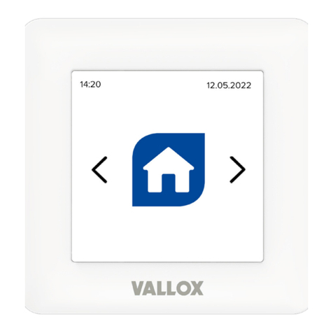Vallox MyVallox Touch manual
