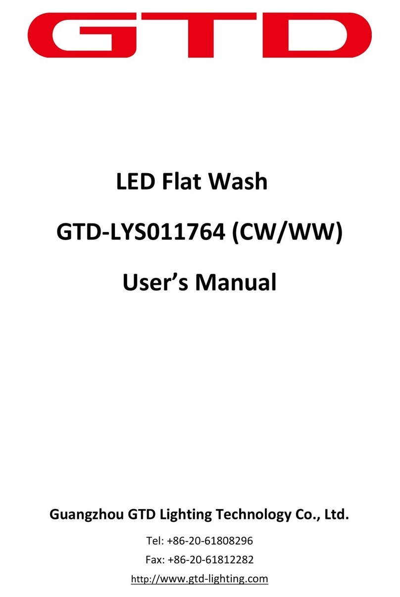 GTD GTD-LYS011764 user manual