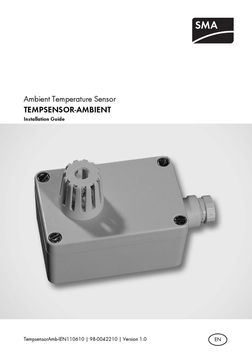 SMA TEMPSENSOR-AMBIENT installation guide