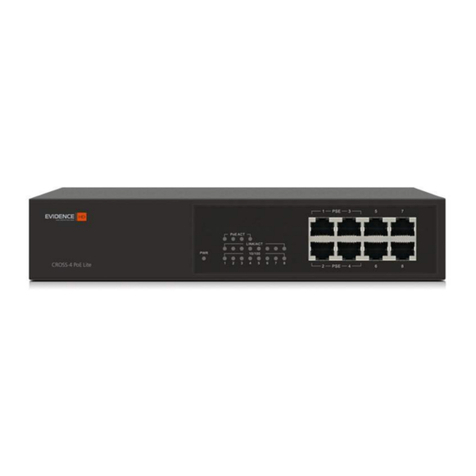 Evidence Cross 4 PoE Lite user manual Evidence Cross 4 PoE Lite user manual