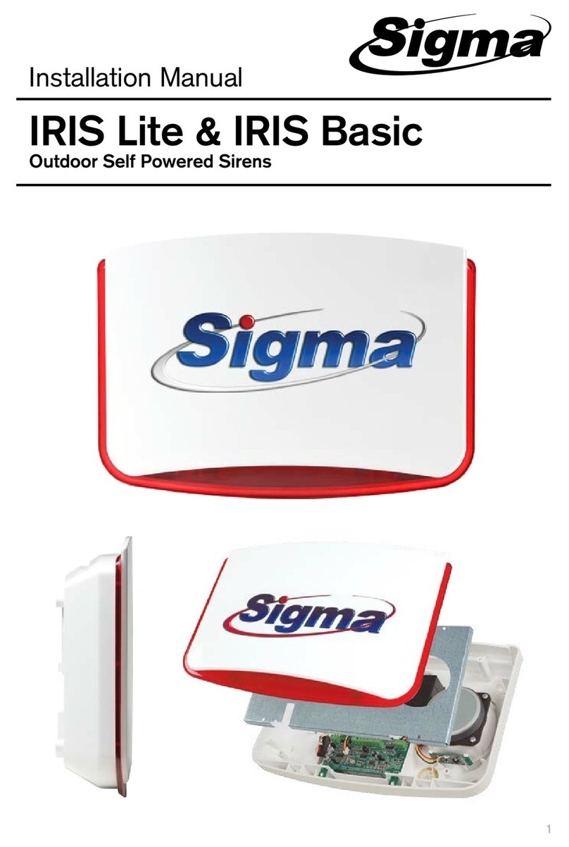 Sigma IRIS Lite installation manual