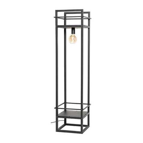 Qazqa Cage Rack FL Black User manual