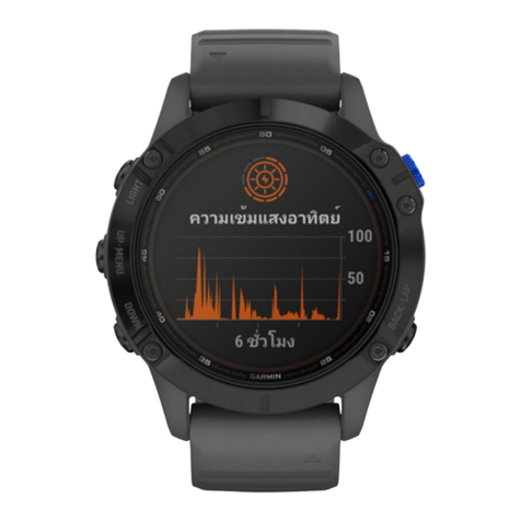 Garmin FENIX 6 PRO Series owner's manual