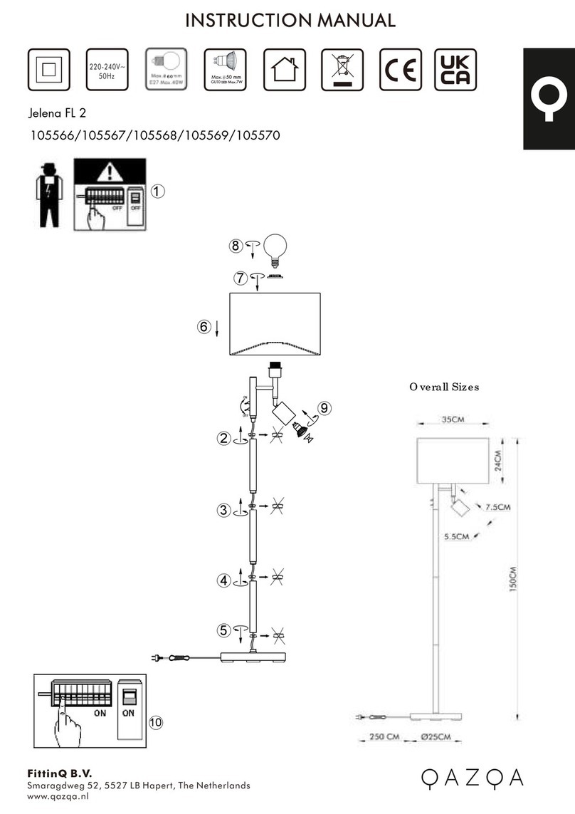 Qazqa JeIena FL 2 User manual