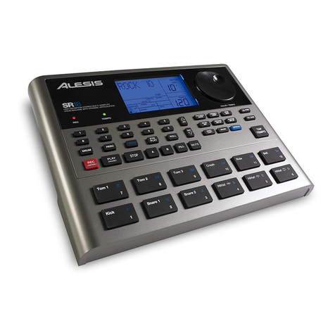 Alesis SR-18 User manual