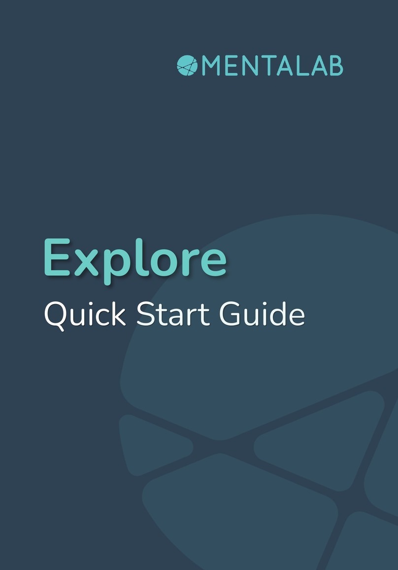 Mentalab EXPLORE quick start guide Mentalab EXPLORE quick start guide