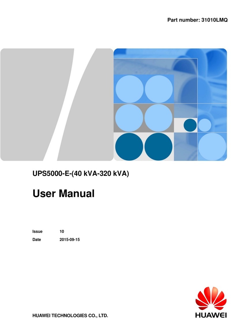 Huawei UPS5000-E-12 user manual