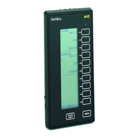 AMX SoftKey TX-SK+ User manual