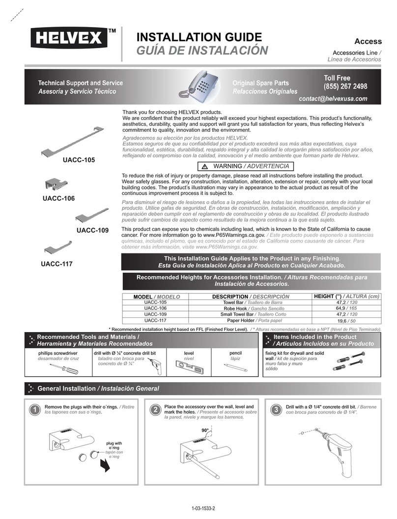 Helvex Access UACC-105 User manual