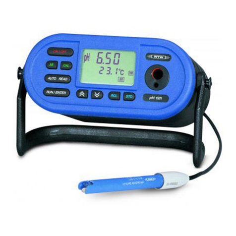 wtw ProfiLine pH/mV-Meter pH 197 Manual