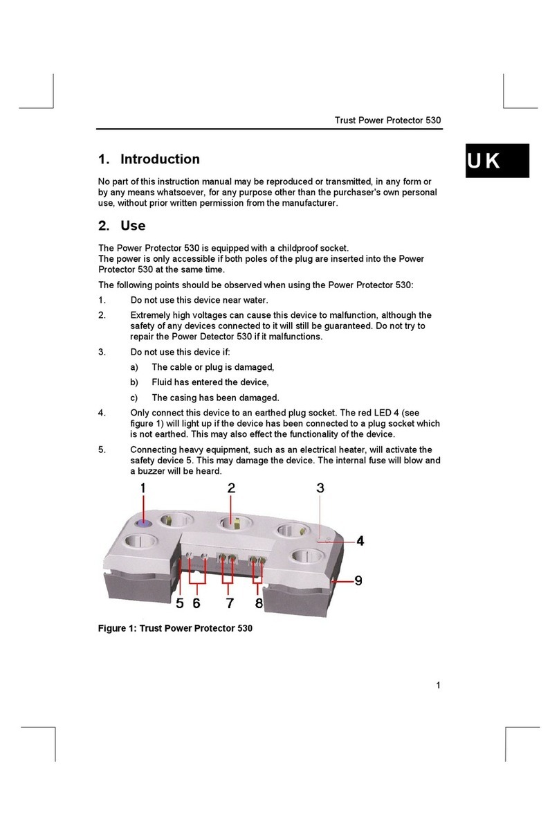 Trust Power Protector 530 User manual
