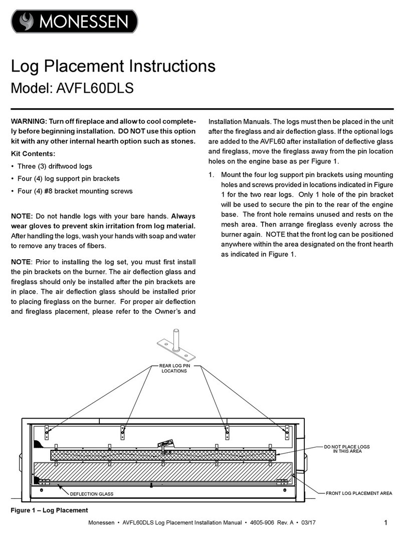 Monessen Hearth AVFL60DLS instructions Monessen Hearth AVFL60DLS instructions