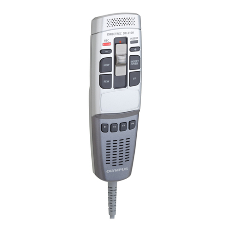 Olympus RECMIC DR-1200 instructions