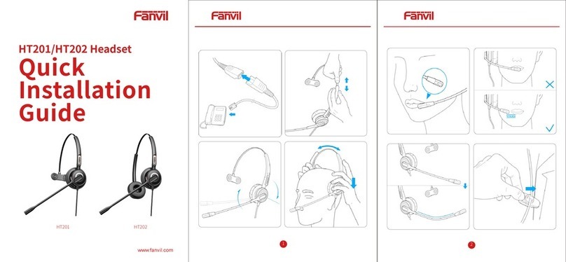 Fanvil HT201 Quick installation guide
