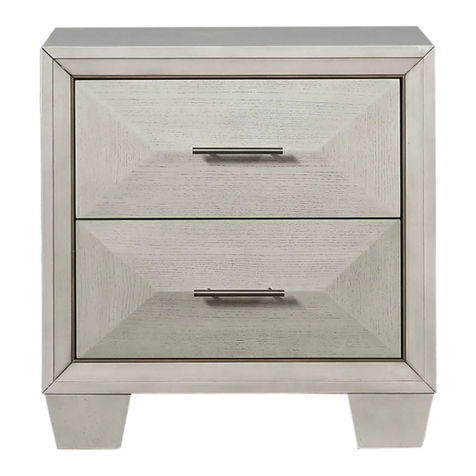 ROOMS TO GO Sofia Vergara NAJA BDPAT2NS Assembly instructions ROOMS TO GO Sofia Vergara NAJA BDPAT2NS Assembly instructions