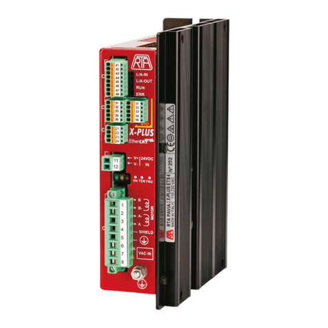 RTA X-PLUS ET B4 Series User manual
