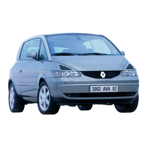Renault Avantime 2002 User manual Renault Avantime 2002 User manual
