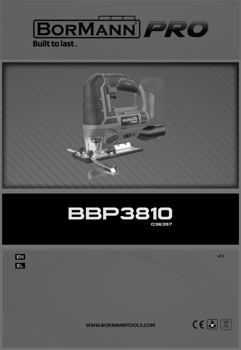BorMann PRO BBP3810 manual