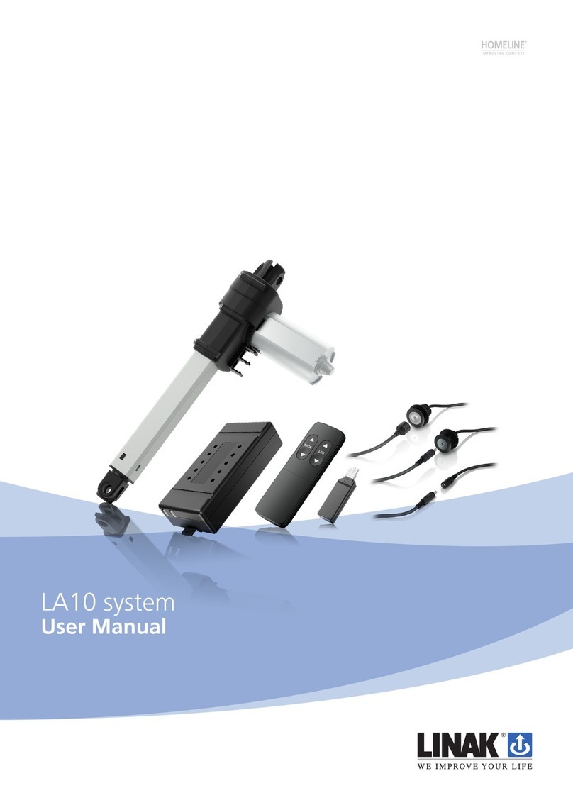 Linak Homeline LA10 User manual