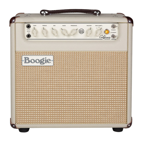 Mesa/Boogie California Tweed 6V6 2:TWENTY owner's manual