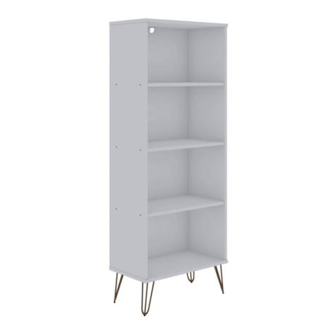 Manhattan Comfort Rockefeller 1.0 Bookcase manual Manhattan Comfort Rockefeller 1.0 Bookcase manual
