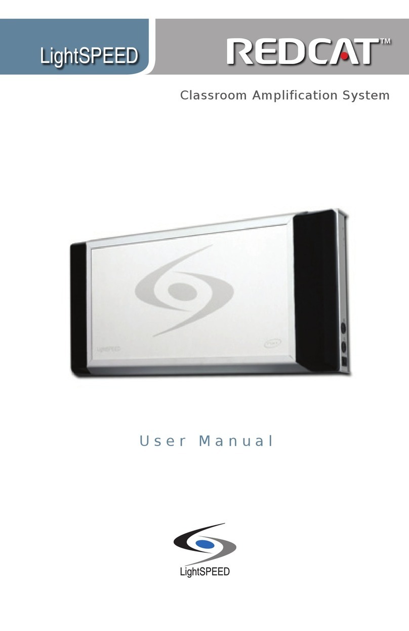 Lightspeed Redcat media user manual