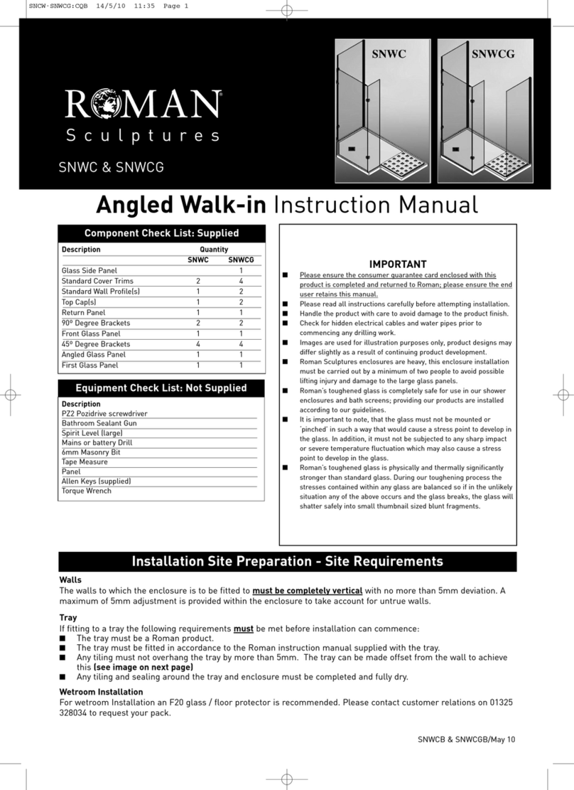 Ro-Man SNWC instruction manual Ro-Man SNWC instruction manual