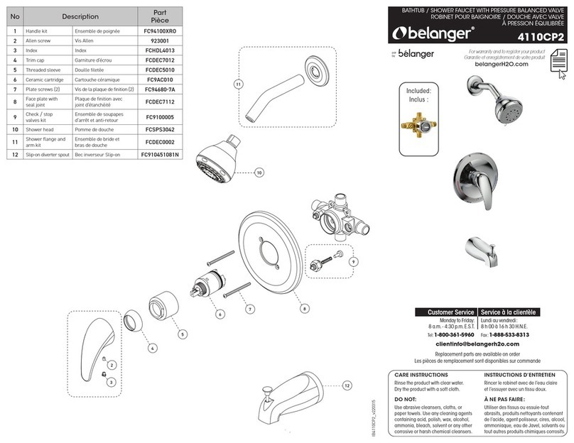 Belanger 4110CP2 installation instructions Belanger 4110CP2 installation instructions