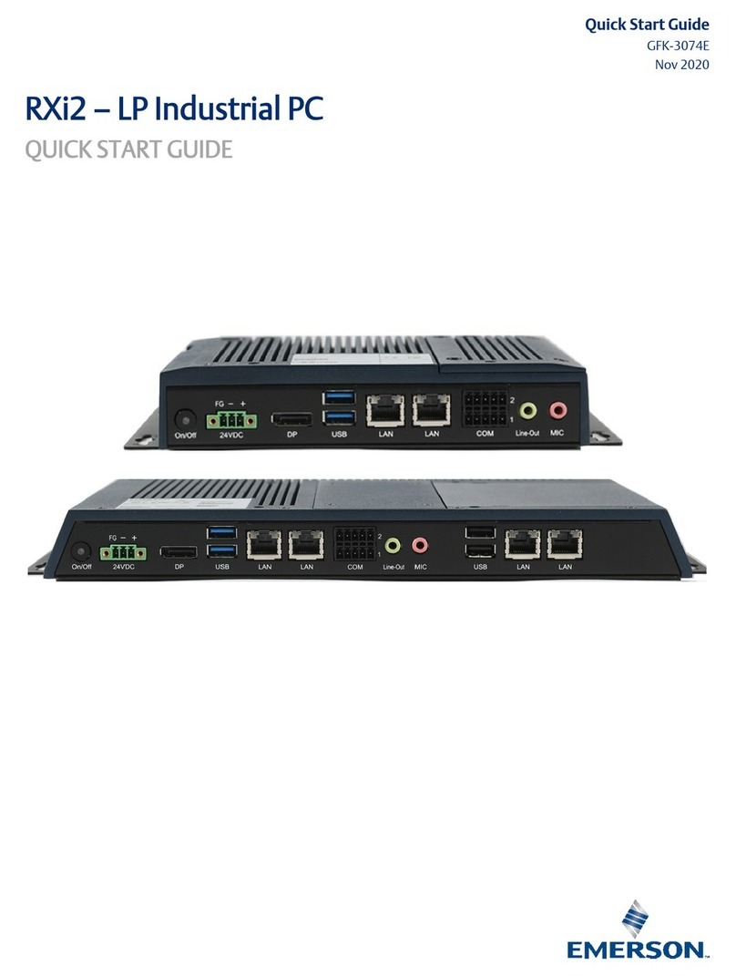 Emerson RXi2 quick start guide