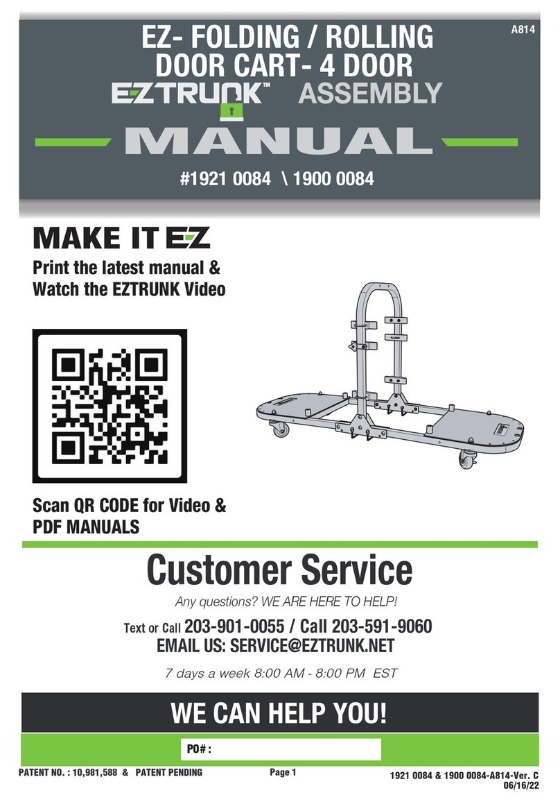 EZTRUNK 1921 0084 manual