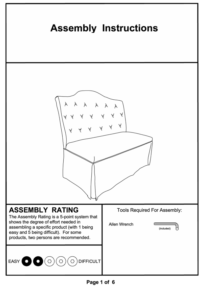 Furniture of America CM3342SC User manual