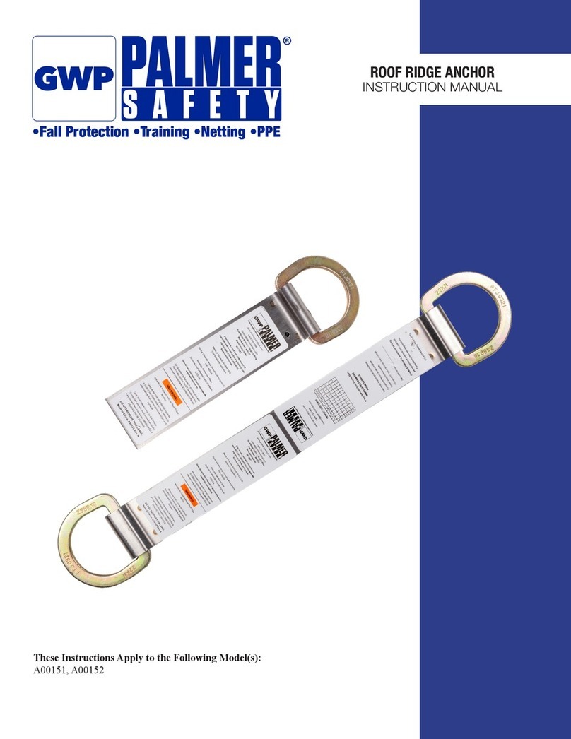 GWP Palmer Safety A00151 instruction manual