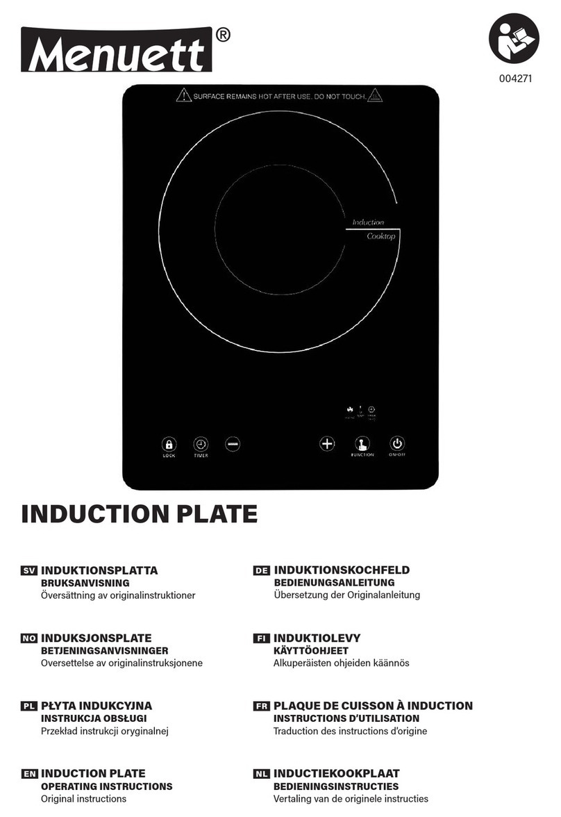 Menuett 004271 operating instructions