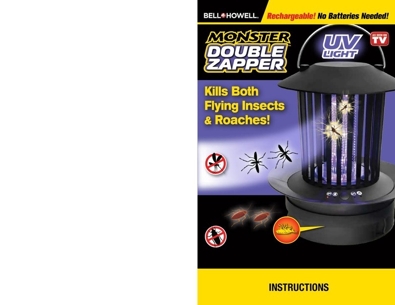 Bellhowell MONSTER DOUBLE ZAPPER instructions