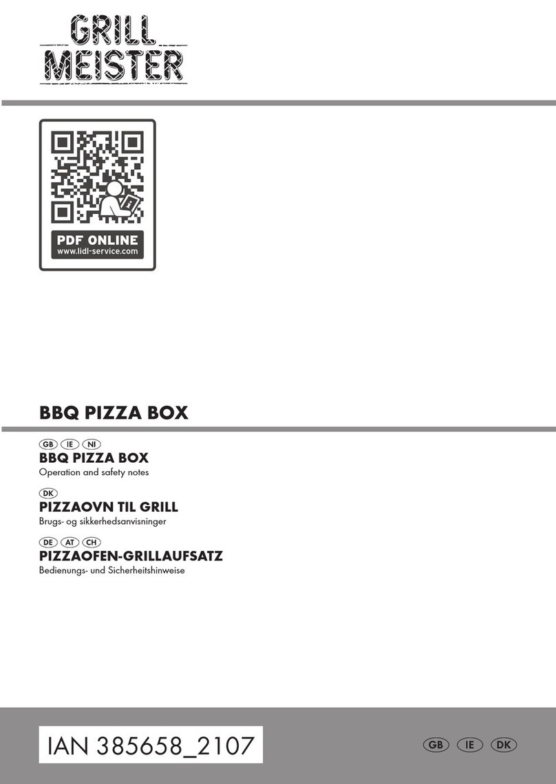 GRILL MEISTER HG07228 Operation and safety notes